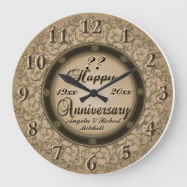 Jährliche Kopplung Große Wanduhr