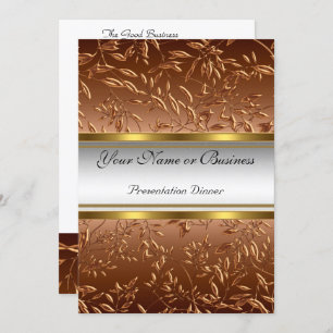 Jährliche Präsentation Dinner Einladung