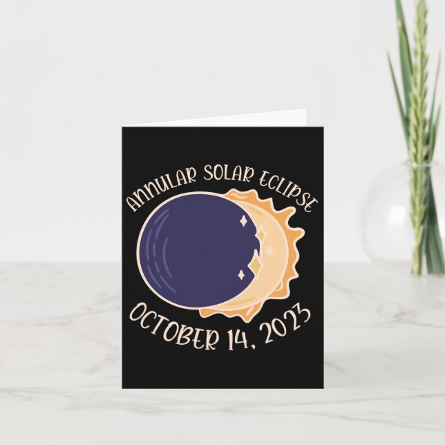 Jährliche Solarkrise Okt. 14 Karte (Vorderseite)