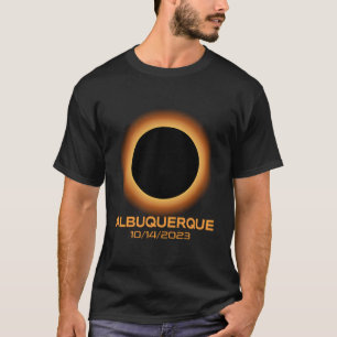 Jährliche Solarzelle Eclipse 2023 Albuquerque New T-Shirt