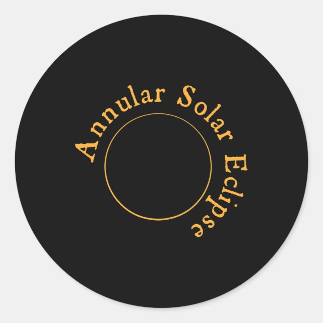 Jährliche Solarzelle Runder Aufkleber (Vorderseite)