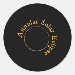 Jährliche Solarzelle Runder Aufkleber