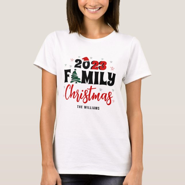 Jährliche Übereinstimmung der Weihnachtsfrauen T-Shirt (Vorderseite)