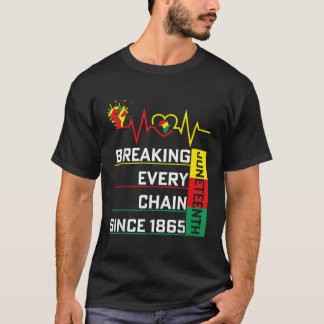 Jährliche Zerschlagung jeder Kette seit 1865 in Af T-Shirt