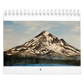 Jährlicher Kalender mit saisonalen Entwürfen