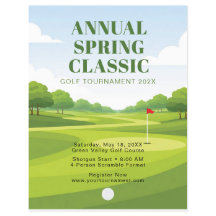Jährliches Golfturnier Klassiker im Frühling
