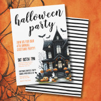 Jährliches Kostüm-Spuk-Haus-Halloween-Party