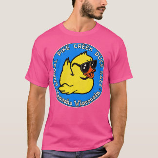Jährliches Pike Creek Duck Race Kenosha Wisconsin T-Shirt