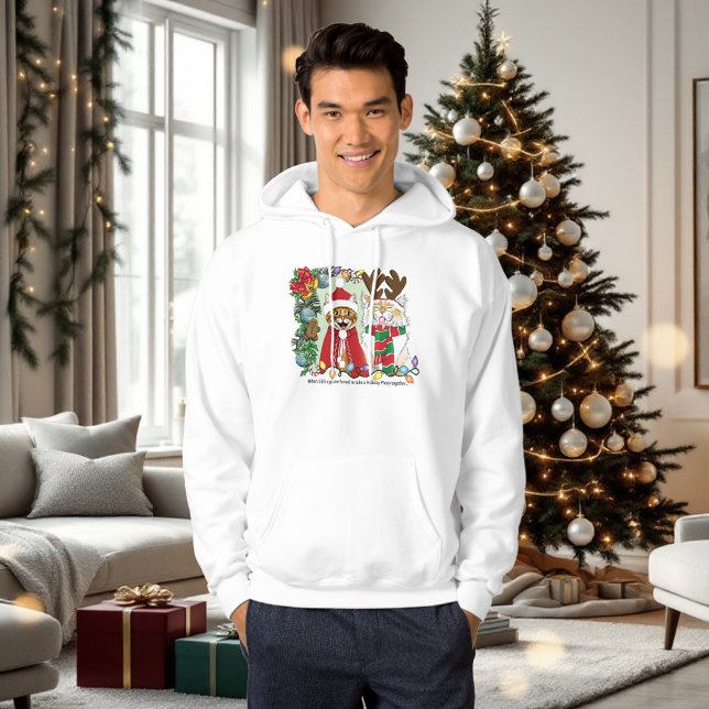 Jährliches Weihnachtsfest-Foto Hoodie (Von Creator hochgeladen)