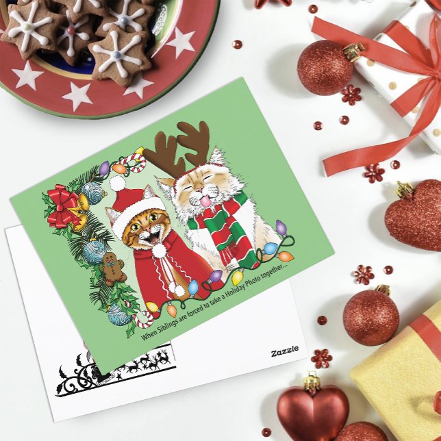 Jährliches Weihnachtsfest-Foto Postkarte (Von Creator hochgeladen)