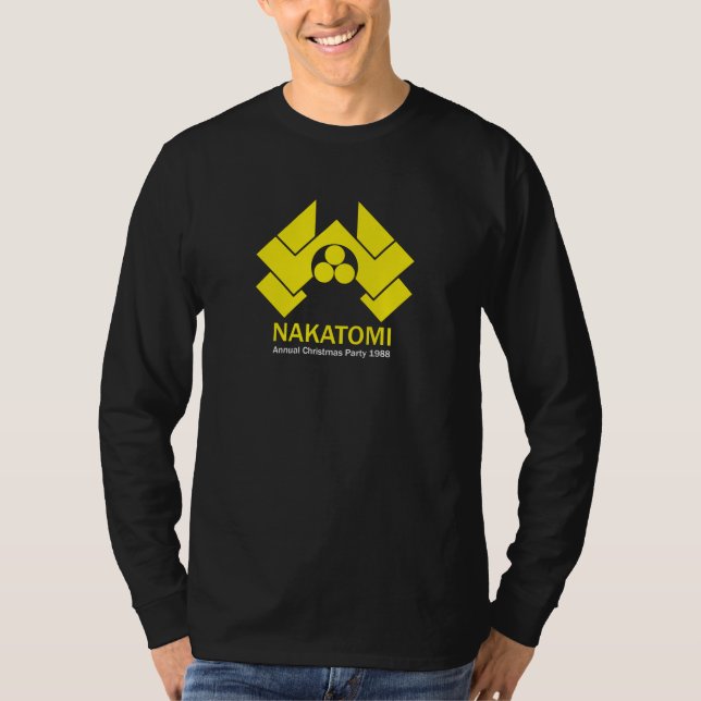 Jährliches WeihnachtsParty 1988 Nakatomi T-Shirt (Vorderseite)