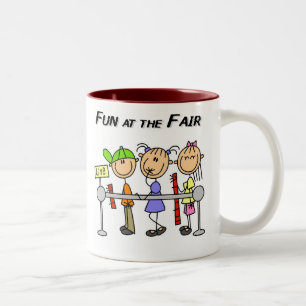 Jahrmarktsspaß Zweifarbige Tasse