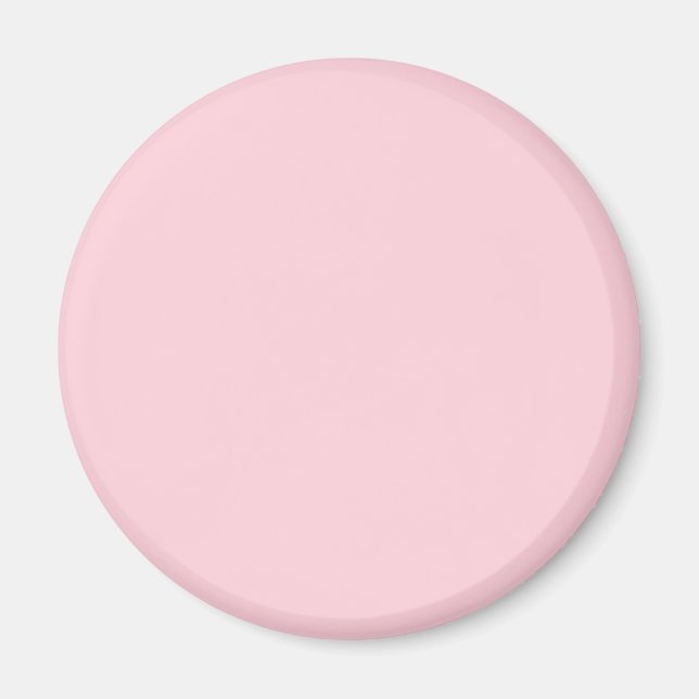 Jahrtausendrosa Farbe Magnet (Vorne)