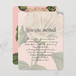 Jahrtausendrosa Probe Einladung