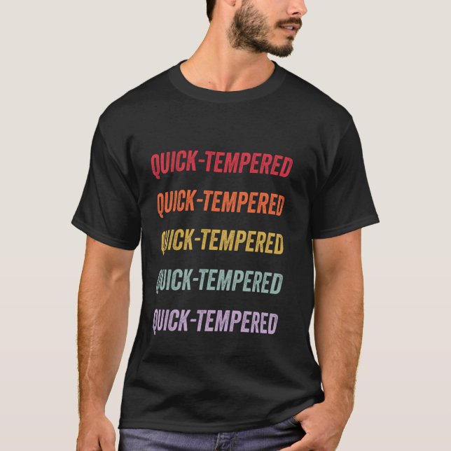 Jähzornig T-Shirt (Vorderseite)