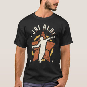 Jai Alai Vintage Retro Klassischer Sport T-Shirt