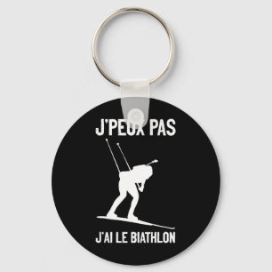 J'ai Biathlon Wintersport Langlauf Schlüsselanhänger