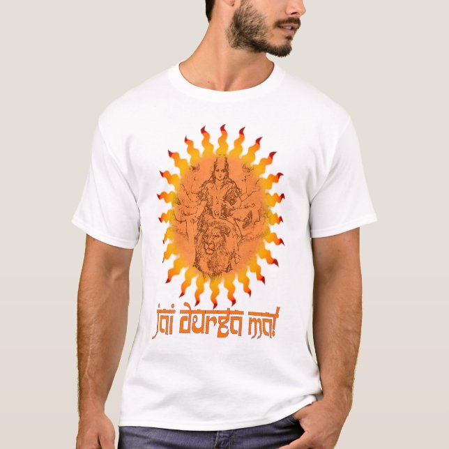 Jai Durga MA! Spitze T-Shirt (Vorderseite)
