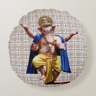 Jai Ganesha Ganpati Bappa moriya Rundes Kissen