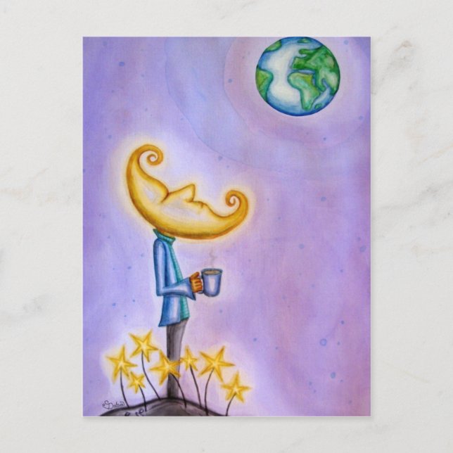 Jai Guru Deva Om Postkarte (Vorderseite)