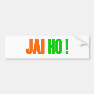 JAI HO! Autoaufkleber