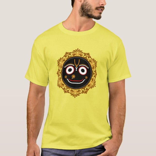 Jai Jagannath - Krishna Art T - Shirt (Vorderseite)