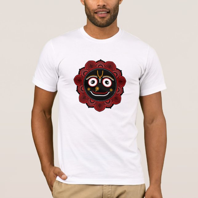 Jai Jagannath - Krishna Art T - Shirt (Vorderseite)