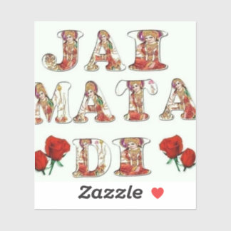 Jai Mata Di - Die Segnungen der Göttlichen Mutter Aufkleber