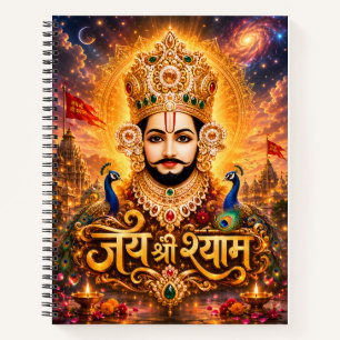 Jai Shri Khatu Shyam Ji Devotionalkunst Notizbuch