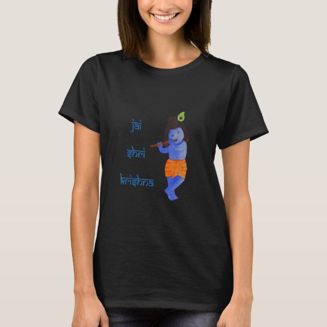 Jai Shri Krishna T-Shirt (Vorderseite)
