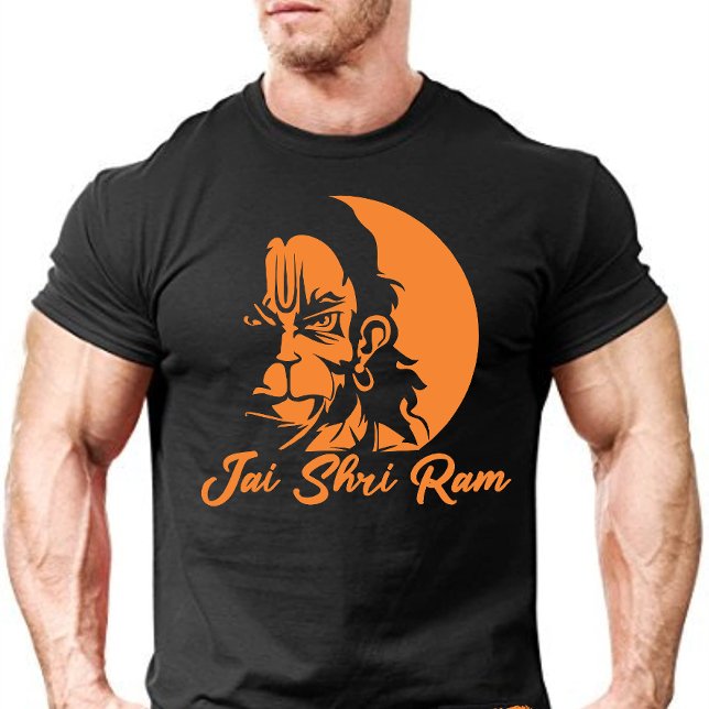 Jai Shri ram Hanuman ji T-Shirt (Jai Shri Ram)
