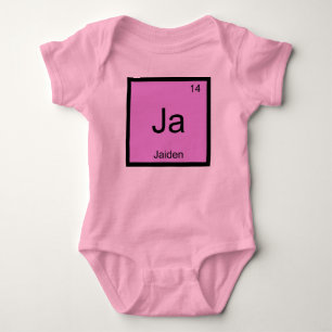 Jaiden Name Chemie Element Periodensystem Baby Strampler