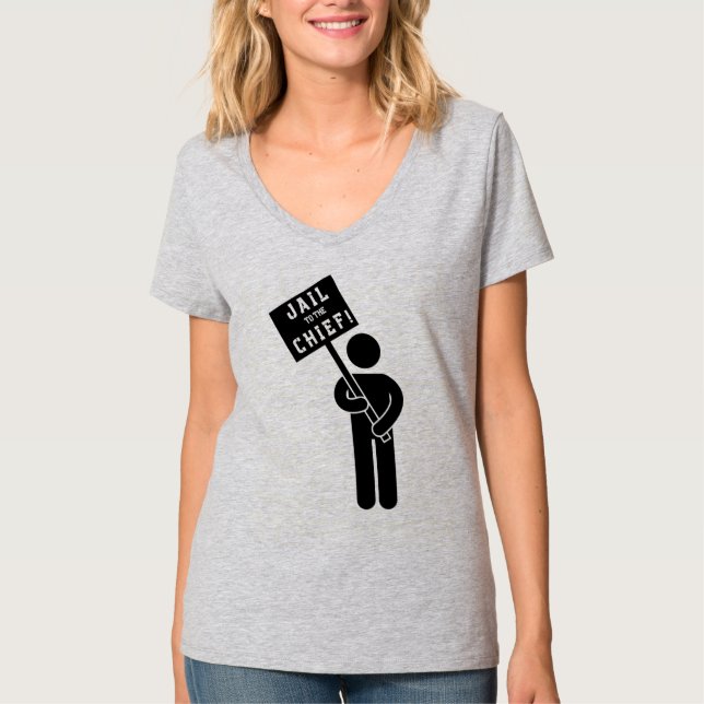 "JAIL to the CHIEF" Women's T - Shirt (Vorderseite)