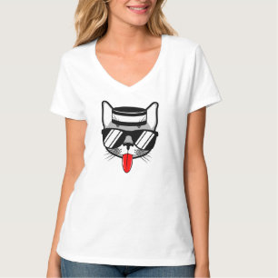Jailbird Cat Spaß T-Shirt