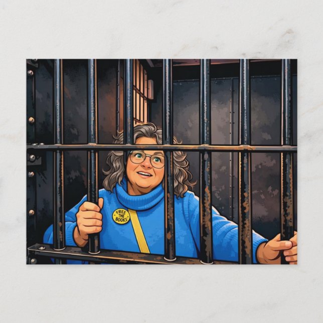 Jailbird Feiertagspostkarte (Vorderseite)