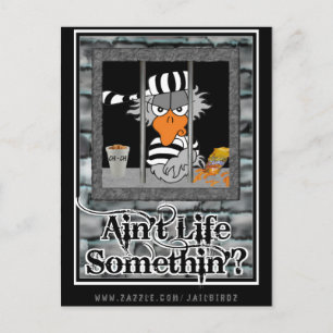 Jailbird Postcard Postkarte