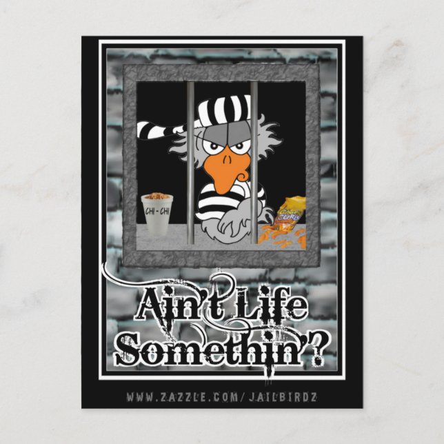 Jailbird Postcard Postkarte (Vorderseite)
