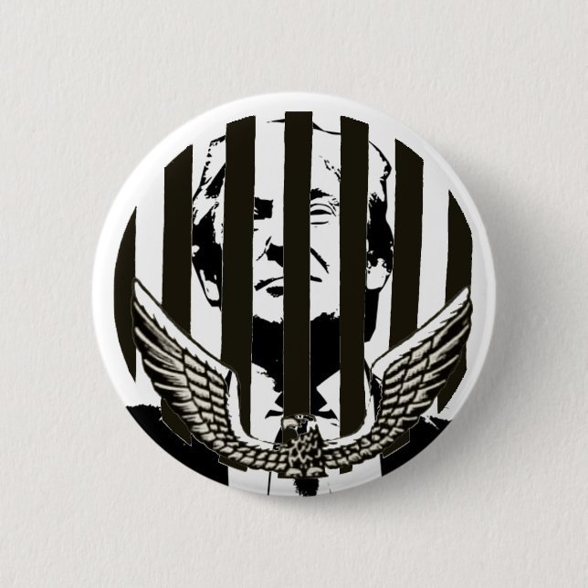 Jailbird Trump Button (Vorderseite)
