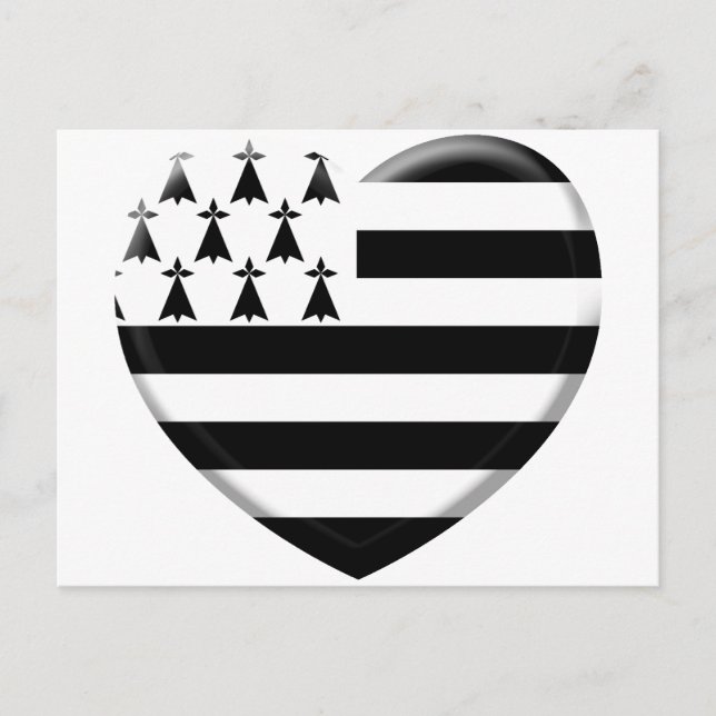 j'aime la Bretagne Postkarte (Vorderseite)