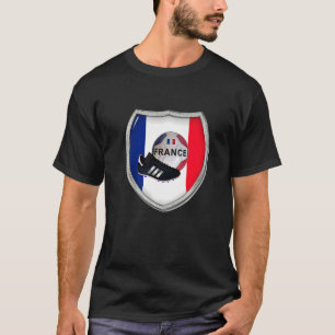 J'aime La France J'aime Le Football Maillot Pour L T-Shirt