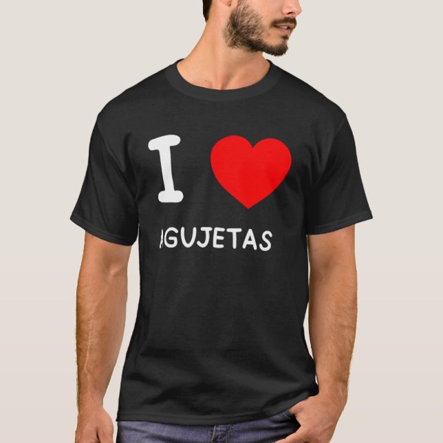 J'aime les curatures avec coeur Pullover Hoodie (Vorderseite)