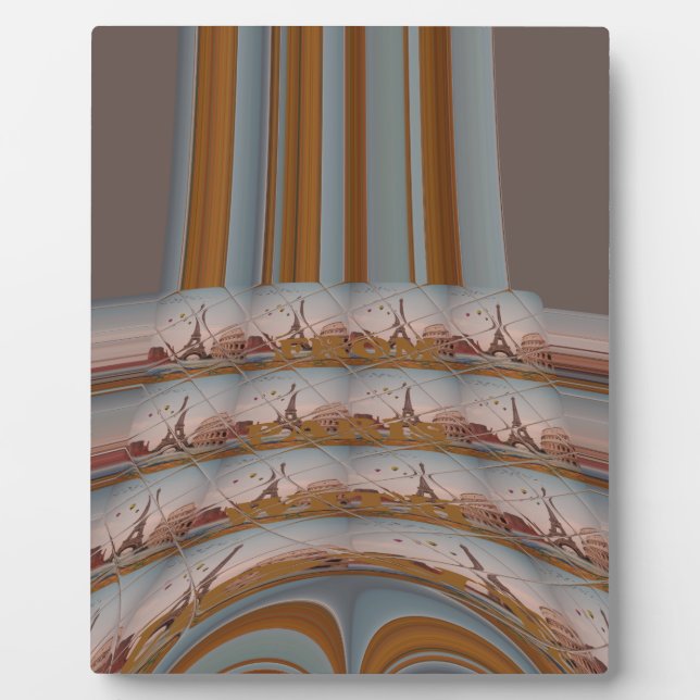 J'aime Paris ( I Liebe Paris ) Fotoplatte (Vorderseite)