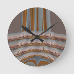 J'aime Paris ( I Liebe Paris ) Runde Wanduhr