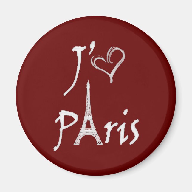 j'aime Paris Magnet (Vorne)