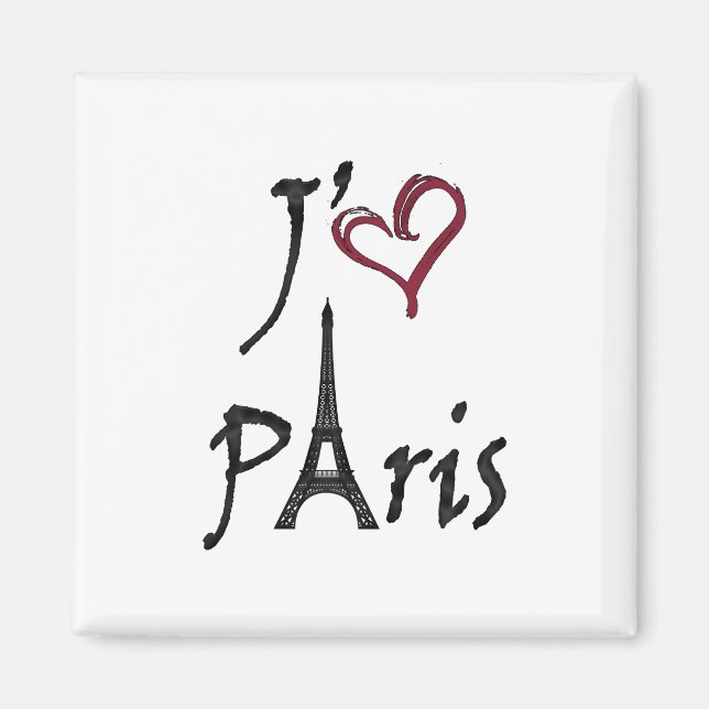 j'aime Paris Magnet (Vorne)