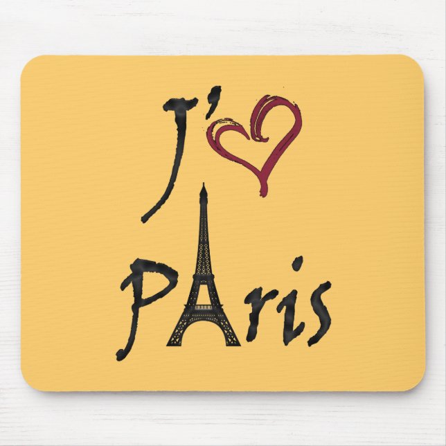 j'aime Paris Mousepad (Vorne)
