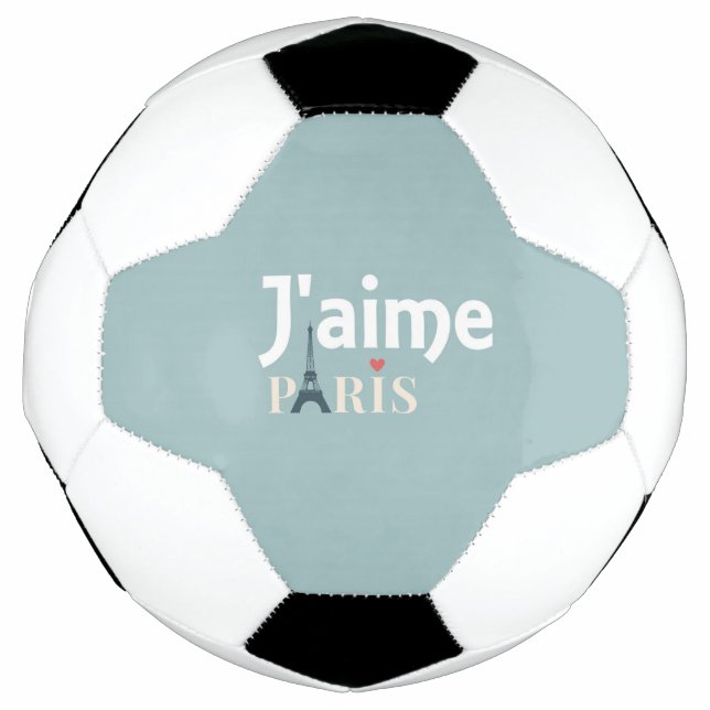 J'aime Paris Soccer Ball (Vorderseite)