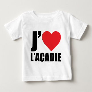 J'aimeL acadie Baby T-shirt