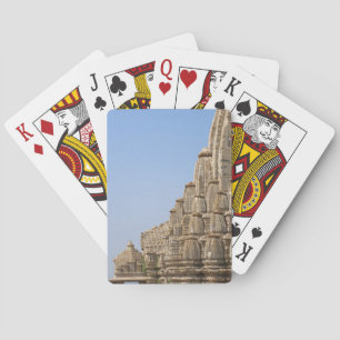 Jain-Tempel im Chittorgarh-Fort, Indien Spielkarten