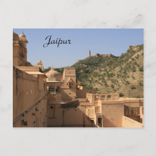 Jaipur Fort Postkarte